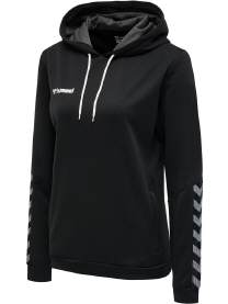 HMLAUTHENTIC POLY HOODIE WOMEN Farbe rot