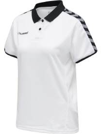 HMLAUTHENTIC FUNCTIONAL POLO WOMEN white Gr. L