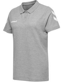 Hummel Go Cotton Polo Women grey melange