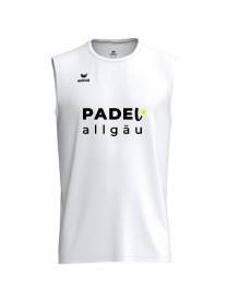 Erima Intro Tank Top Function wei&szlig; Padel