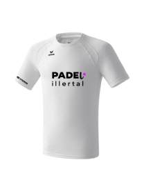 Erima Performance T-Shirt wei&szlig; Padel