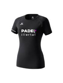Erima Performance T-Shirt Damen schwarz Padel