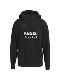 Erima Premia Hoody schwarz Padel